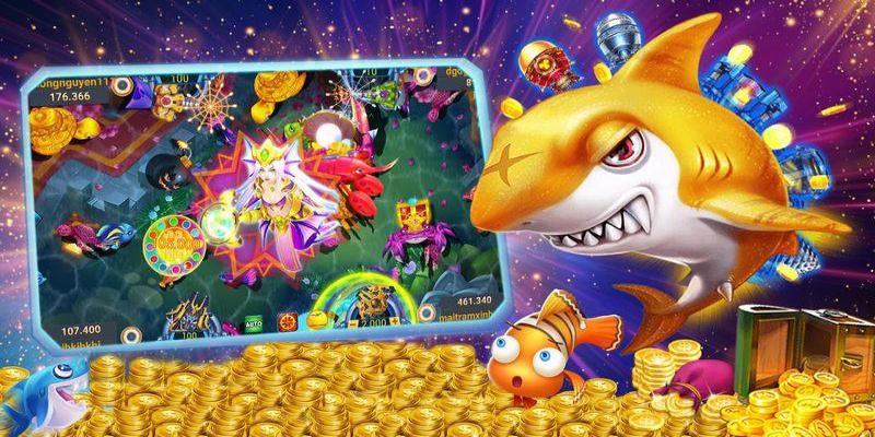 Bắn cá Đại Dương Dậy Sóng là một trò chơi mobile thuộc thể loại game bắn cá đổi thưởng