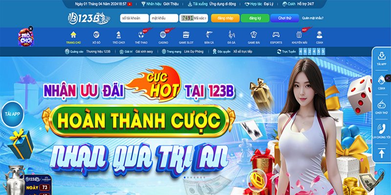 Live Casino tại 123B là một dịch vụ cá cược trực tuyến hấp dẫn