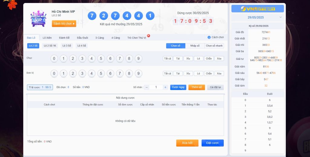 xổ số vip 123b